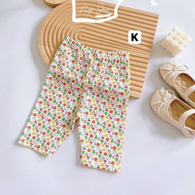 [154] Printed 3/4 Leggings (3T~8T)