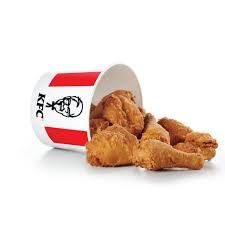 9 pc bucket Kentucky fried chicken