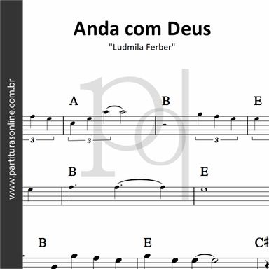 Anda com Deus • Ludmila Ferber