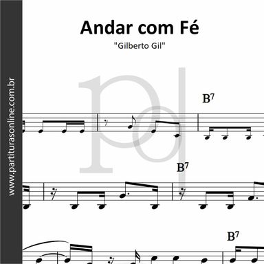 Andar com Fé • Gilberto Gil