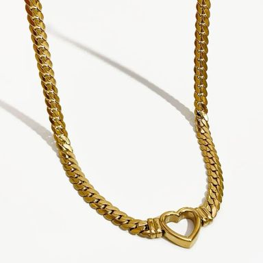 Bridget heart necklace