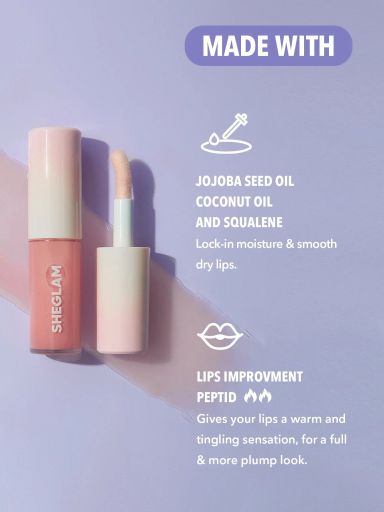 SHEGLAM Hot Goss Plumping Lip Gloss - Oh Em Gee