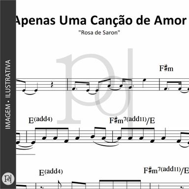 Apenas Uma Canção de Amor • Rosa de Saron