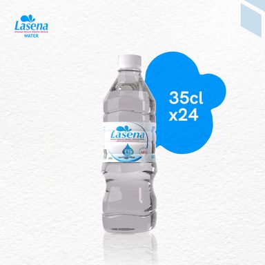 Lasena Natural Alkaline Water - 35CL Pack Of 24 Bottles