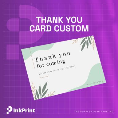 Thank You Card / Ucapan Terima kasih