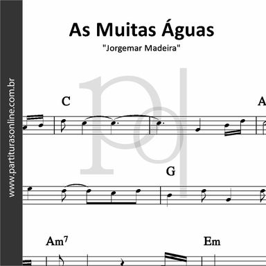 As Muitas Águas • Jorgemar Madeira