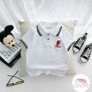 [158] Sports Polo T-Shirt (90~120)