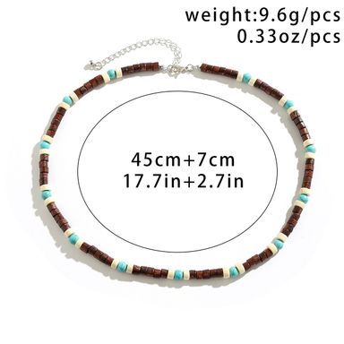 mix coconut with nice colours necklace 