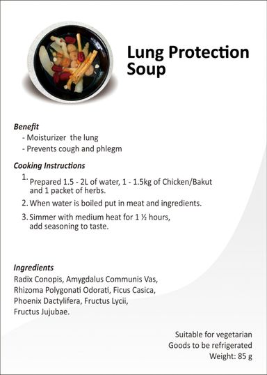 Lung Protection Herbal Soup