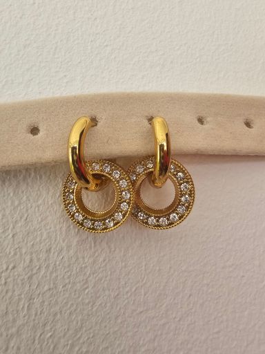 24/7 Charm Hoops