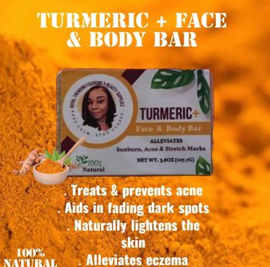 Turmeric plus Face & Body soap