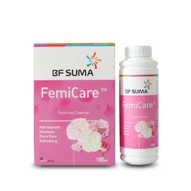 BF Suma Femicare Feminine Cleanser 180ml Suma Living, Eliminate Unpleasant Odor & Itching, Prevent Infection, Keep Clean & Comfortable AP052A