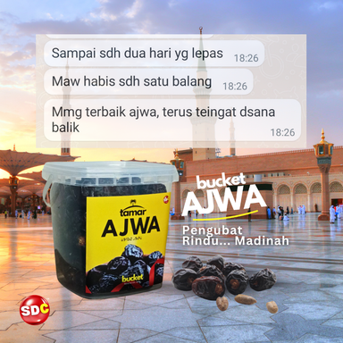 AJWA BUCKET 550g