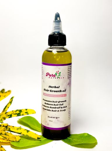 Herbal hair growth oil