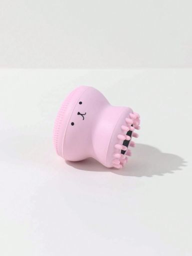 Mini Octopus Silicone Cleansing Brush - Pink