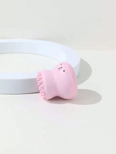 Mini Octopus Silicone Cleansing Brush - Pink