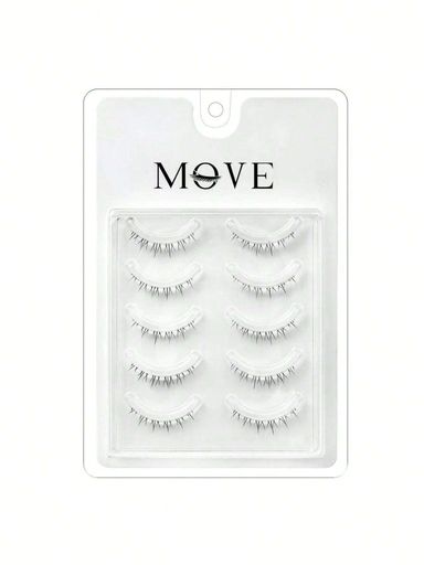 5pairs Thin Under Eyelashes