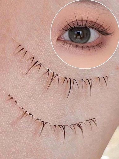 5pairs Thin Under Eyelashes