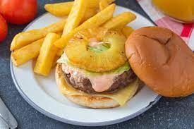 Tangy Hawaiian Cheese Burger