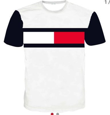 2023 summer new style Tommy's same men's T ahirts