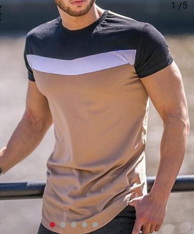 Large size new shirt casual men's T shirts