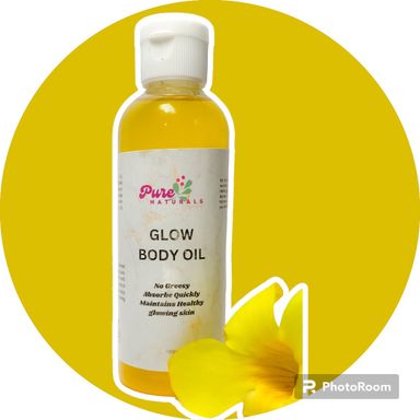 Glow body oil