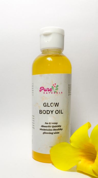 Glow body oil