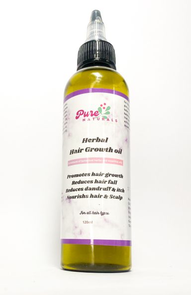 Herbal hair growth oil