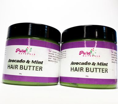 Avocado & Mint hair butter 