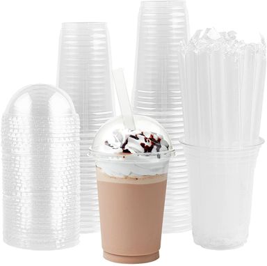 Disposable Clear Plastic Cups 500 ml