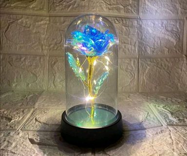  Blue Light Rose Lamp