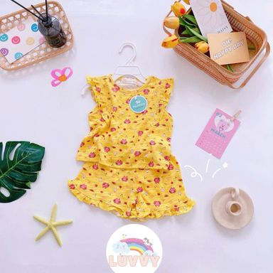 [169] Sleeveless & Ruffles Play Set (80~120)