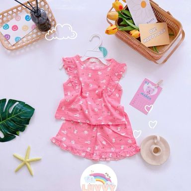 [169] Sleeveless & Ruffles Play Set (80~120)