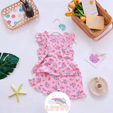 [169] Sleeveless & Ruffles Play Set (80~120)