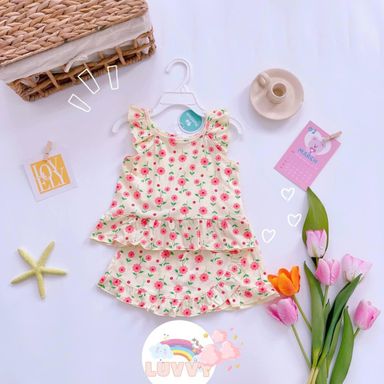 [170] Round Neck Skorts Play Set (80~120)