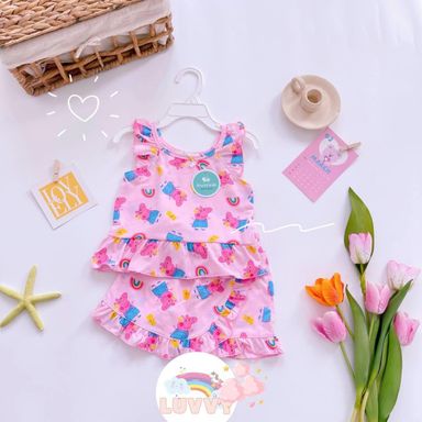 [170] Round Neck Skorts Play Set (80~120)