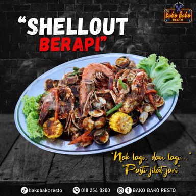 BAKO BAKO IFTAR SHELLOUT 4 PAX + IKAN SIAKAP new 