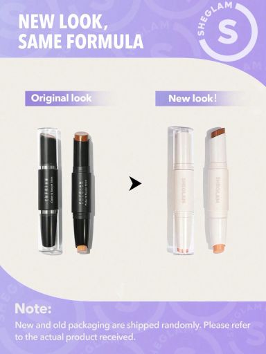 SHEGLAM Color & Sculpt Stick - Nude & Cocoa