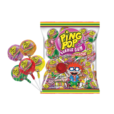 Pin pong LOLIPOP(500g=20 piece)