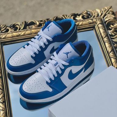 Air Jordan 1 Low Marina Blue”