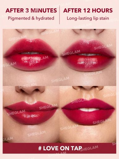 SHEGLAM Take A Hint Lip Tint - Love On Tap