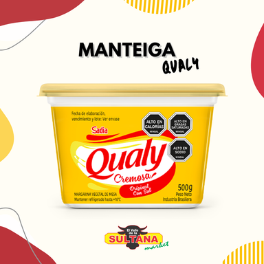 Manteiga Qualy Cremosa 500g