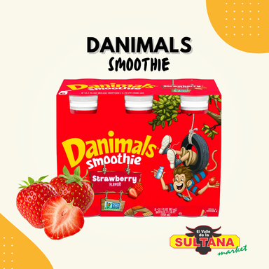 Danimals Smoothie x6 Und