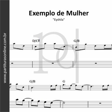 Exemplo de Mulher • Eyshila 