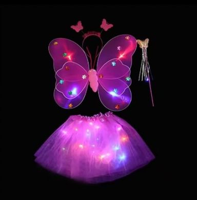 Female kids Fairy 4in1 Outfit for Occasions 