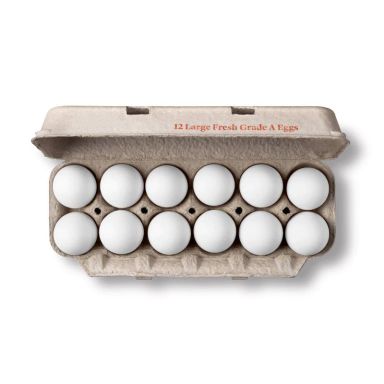Large White Eggs