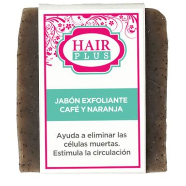 HAIR PLUS Coffee and Orange Exfoliating Soap