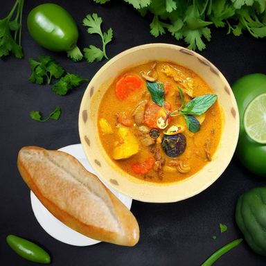 Vegan Thai curry (Cà ri Thái chay)