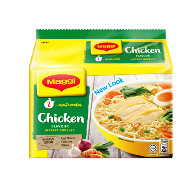 Maggi 2-Minute Instant Noodles - Chicken ( 5 x 77 G )