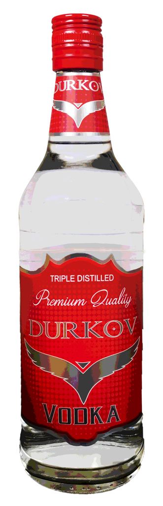 DURKOV VODKA 750ML